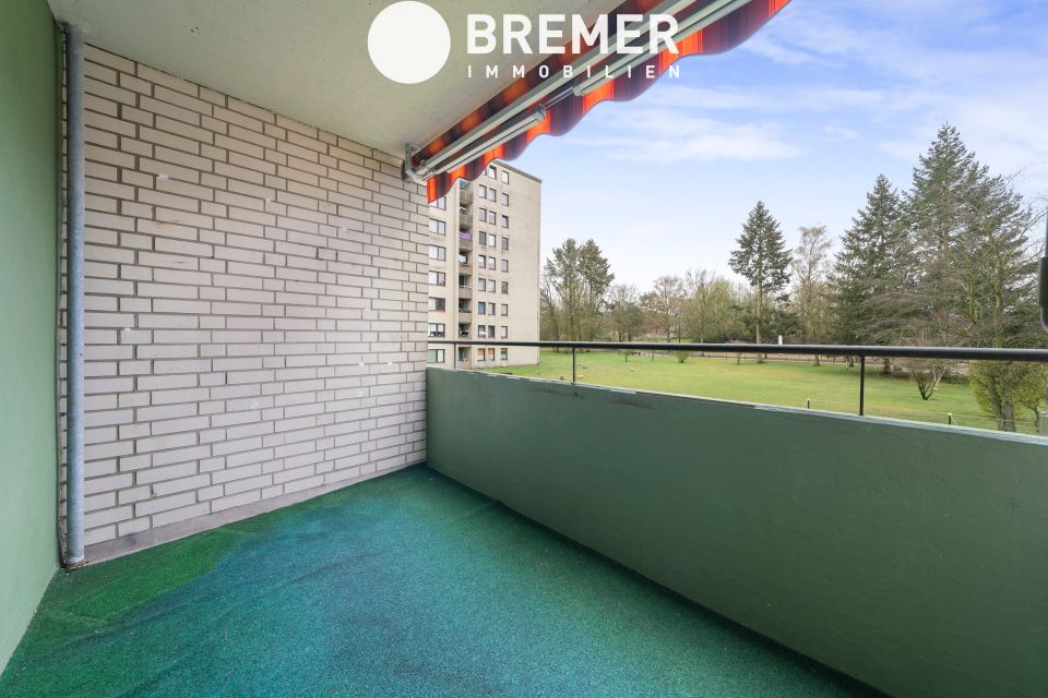 Helle 3-Zimmer-Wohnung mit Balkon & möglicher Garage in Lüneburg