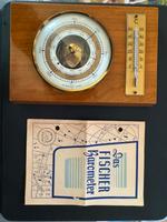 Vintage Barometer & Thermometer, Fischerbarometer (DDR) Berlin - Reinickendorf Vorschau