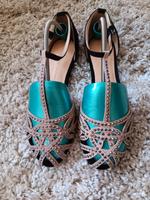 Wunderschöne Riemchen Sandalen/Ballerina,  Leder, 40, Zara Hannover - Mitte Vorschau