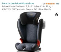 Britax Römer Kindersitz 3,5-12 Jahre 15-36 kg, KIDFIX SL SICT Schleswig-Holstein - Lübeck Vorschau