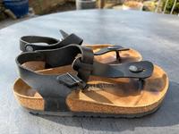 Birkenstock Sandale schwarz Leder gr. 41 Bayern - Eibelstadt Vorschau