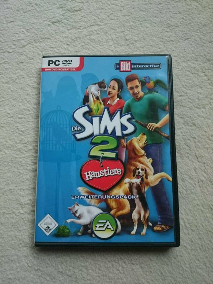 Die Sims 2 Haustiere Erweiterungspack PC 2006 EA Games gebraucht in Reutlingen