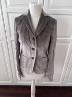 Damen Kiton Jacke Blazer samt beige Gr 34 Top Zustand Hamburg-Mitte - Hamburg St. Georg Vorschau