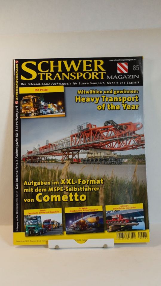 Schwertransport Magazin 2019 - Ausgabe 83 bis 86 im TOP Zustand in Liebenau