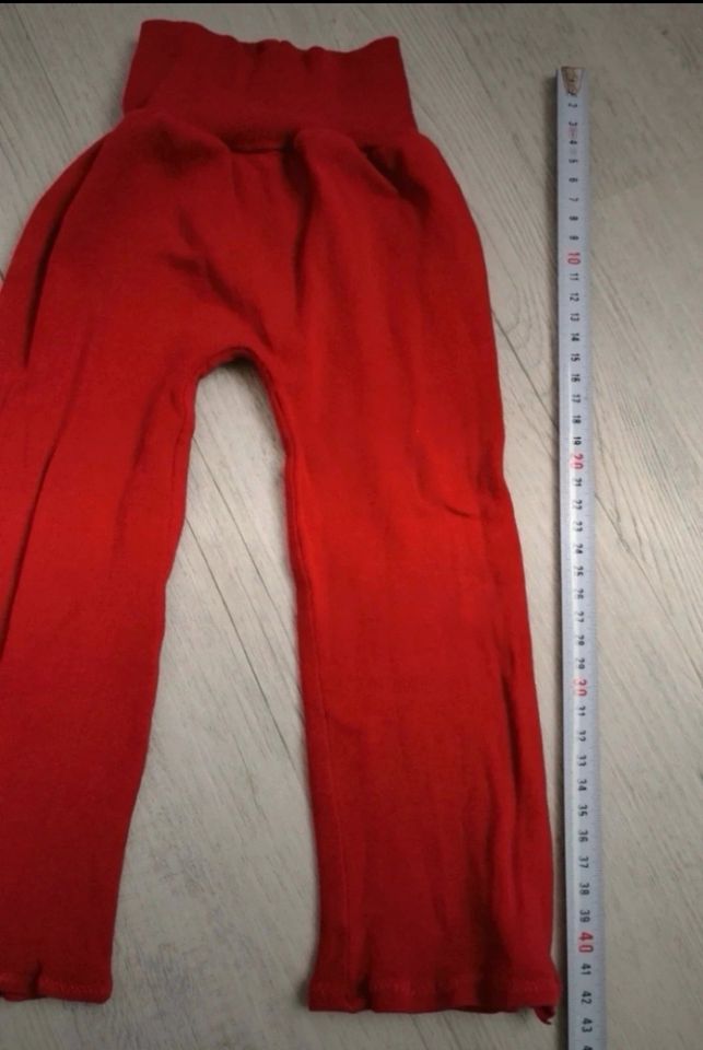 5 x Hose Leggings Jeans handmade selbst genäht Gr. 80 1x gefütter in Giesen