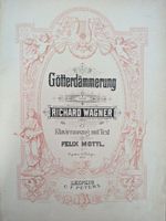 Wagner Götterdämmerung Klavierauszug Peters gebunden München - Untergiesing-Harlaching Vorschau