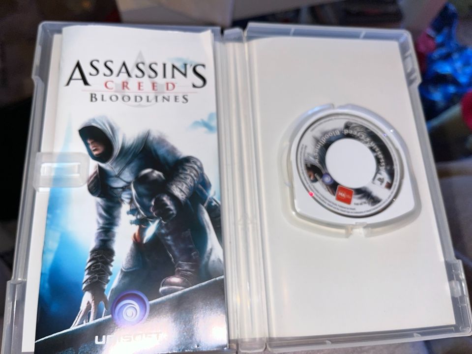 PSP spiel Assassins Creed Bloodlines inkl Versand in Waldhufen