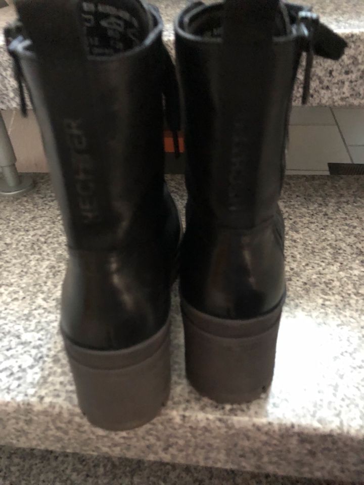 Stiefeletten * Boots „Hechter“ Gr. 37 Leder *1x getragen * in Helmstedt