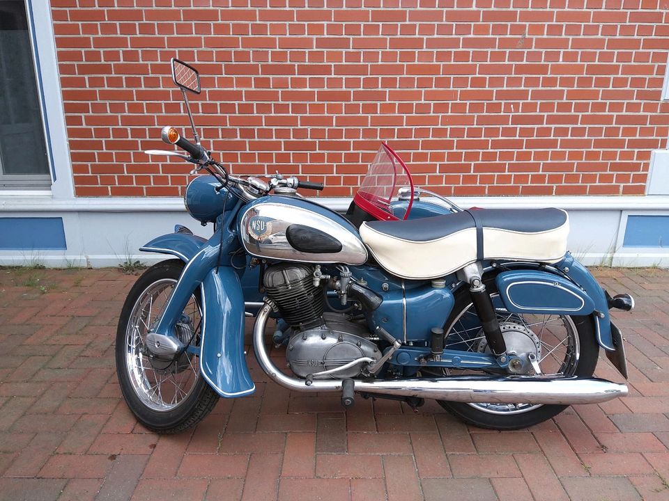 NSU Super Max mit Beiwagen LS200 in Kevelaer