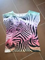 Shirt weiß mit Zebra Print Gr S Leipzig - Möckern Vorschau