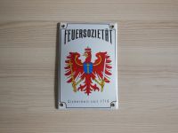 Emailleschild Feuersozietät - nagelneu & 100% original Brandenburg - Groß Pankow (Prignitz) Vorschau