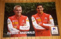 Autogrammkarte AK WRC FFSA Rallye Frederic Hauswald Citroen Rheinland-Pfalz - Trier Vorschau