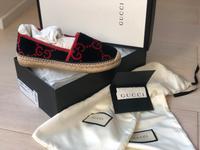 Neu Rechnung Gucci Espadrilles Marmont samt rot blau 38 38,5 39 Thüringen - Jena Vorschau