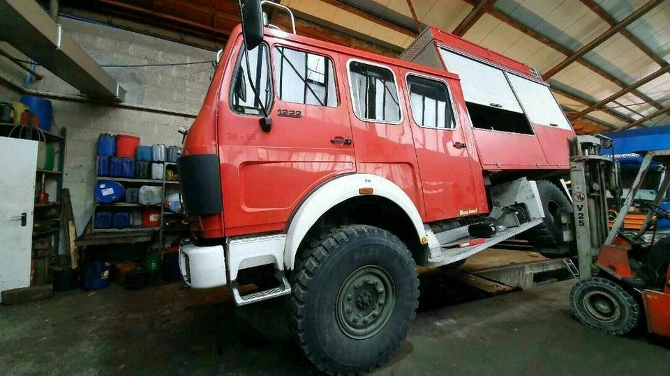 Umbau MB 1222 zum Fernreisemobil Expeditionsmobil in Pfullingen