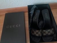 Original Gucci Sommer Sandalen Pumps schwarz GG Gr. 39 Düsseldorf - Mörsenbroich Vorschau