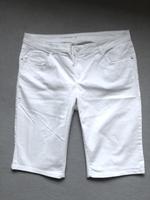 Jeans Bermuda weiß C&A Gr. 46, Shorts neuwertig Bayern - Burgau Vorschau