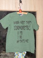 T-Shirt Jungen Gr. 128 grün mit Schriftzug Gr. 128 Topolino Niedersachsen - Rehden Vorschau