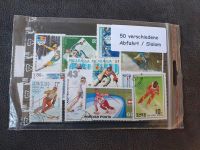 50 verschiedene Briefmarken Sport Abfahrt Slalom International Sachsen - Grüna (Sachsen) Vorschau