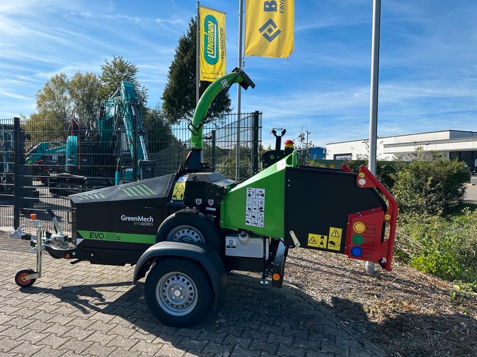 GreenMech EVO Häcksler Schredder Holzhäcksler in Waldmohr