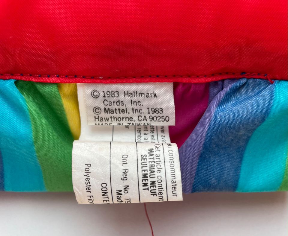 80er Regina Regenbogen Rainbow Brite Kissen Bettchen Schlafsack in Berlin