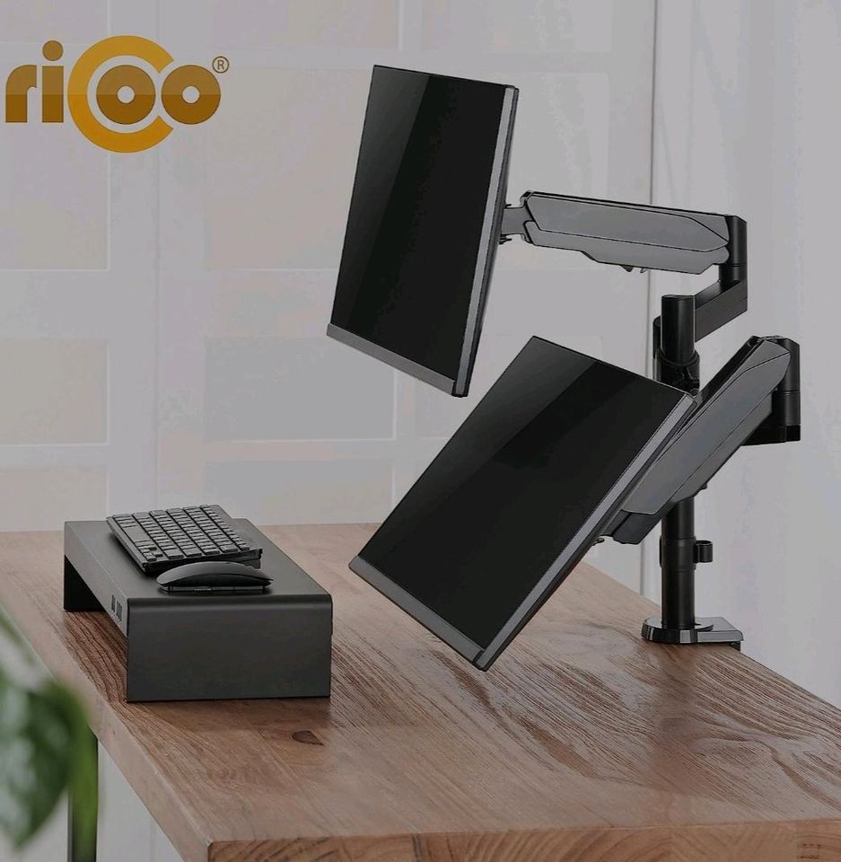 Monitorhalterung von Ricoo für 2 Monitore in Groß Köris