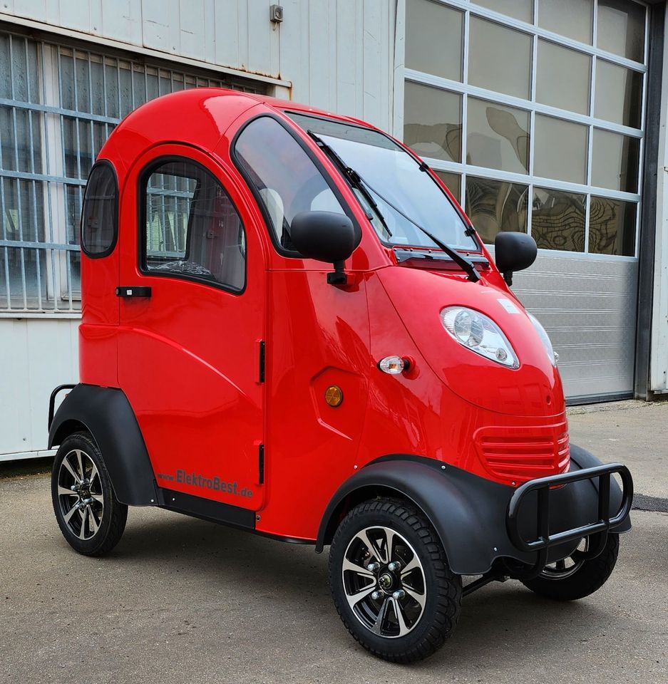 ElektroMobil Vogel 4 Kleinwagen Seniorenmobil KabinenRoller 25kmh in Korschenbroich