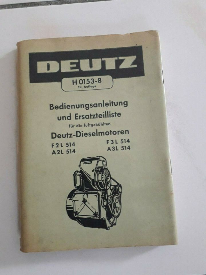 Deutz Unterlagen in Rheine