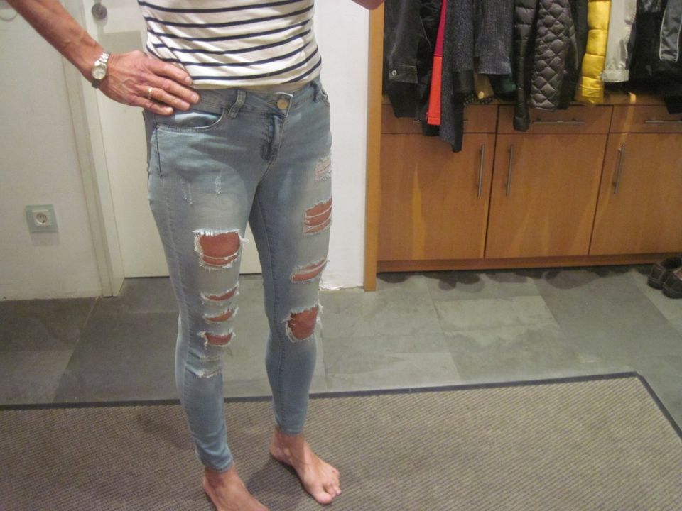 Jeans ripped cool 3 X Pimkie Goodies Girl Vivi S/M 36/38 in Pforzheim