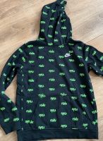 Nike Pullover schwarz neon grün Kapuze 158 - 170 cm Köln - Zollstock Vorschau