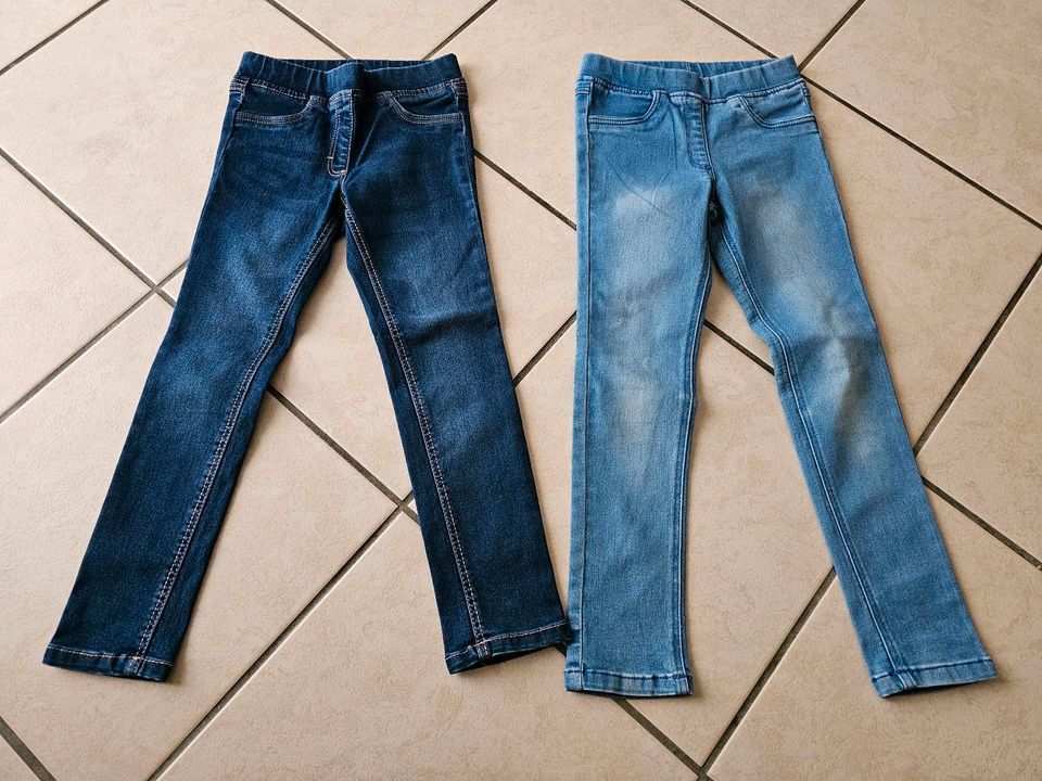 Mädchen Jeans Leggings Jeggings blau Gr. 116 - wie NEU in Weilmünster