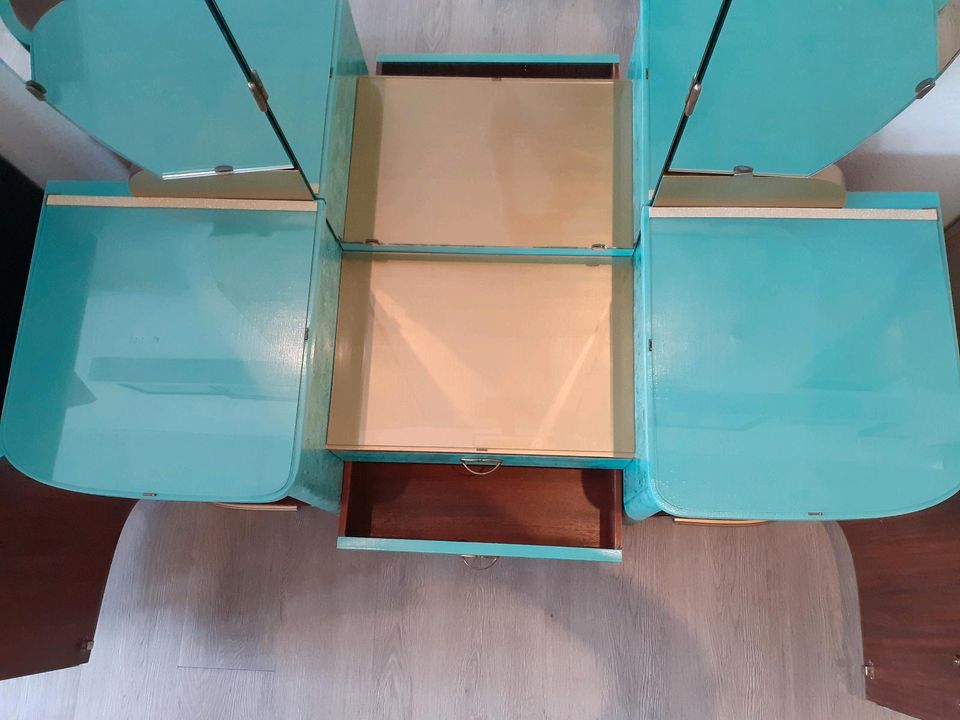 Vintage Schminkkommode Spiegelschrank in Heiligenhaus