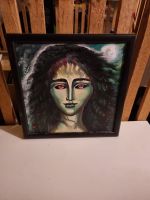 Öl Bild Medea das Original gerahmt 45 x 45 cm München - Sendling Vorschau