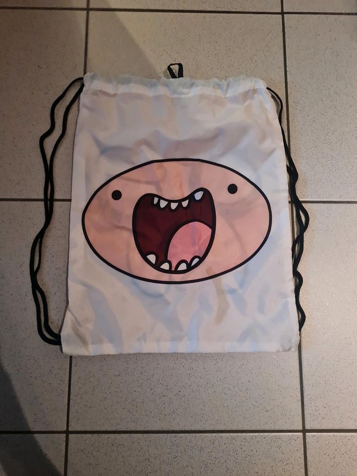 Zum Wenden Turnbeutel Adventure Time Finn Jake Tasche in Würzburg