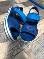 Crocs Sandale J2 blau Schuhe Gr. 33-34 Brandenburg - Blankenfelde Vorschau