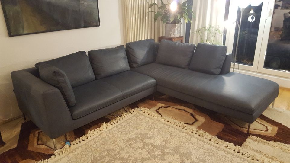 Leder Couch in Homburg