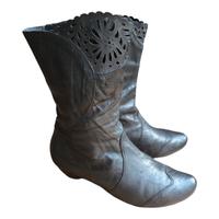 Think Stiefelette Stiefel schwarz Leder Damen 38 Luxus sexy Nordrhein-Westfalen - Lünen Vorschau