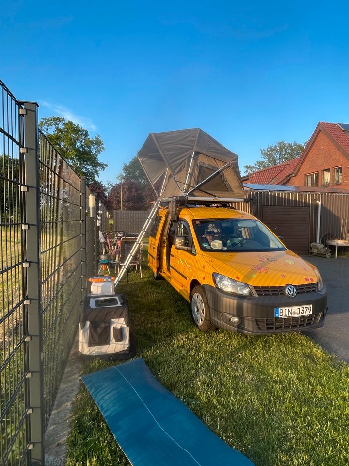 VW Caddy Mini Camper Dachzelt in Ingelheim am Rhein