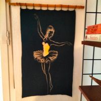 Wandteppich Wandbehang 50er/ 60er Jahre Ballerina vintage Nordrhein-Westfalen - Krefeld Vorschau