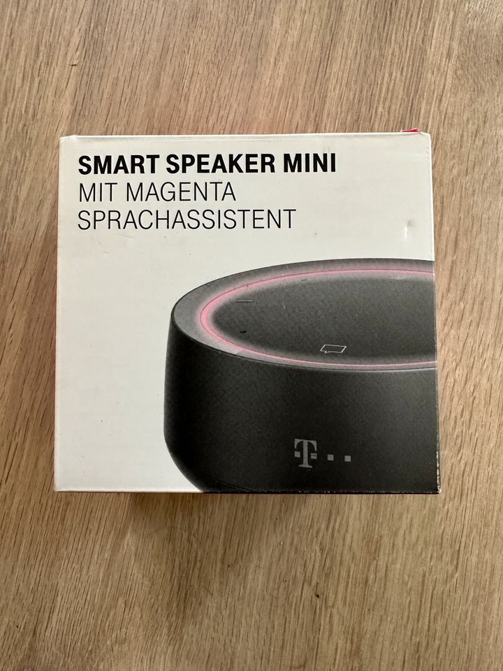 Telekom Smart Speaker Mini Magenta Smart Home NEU Lautsprecher. in Stein