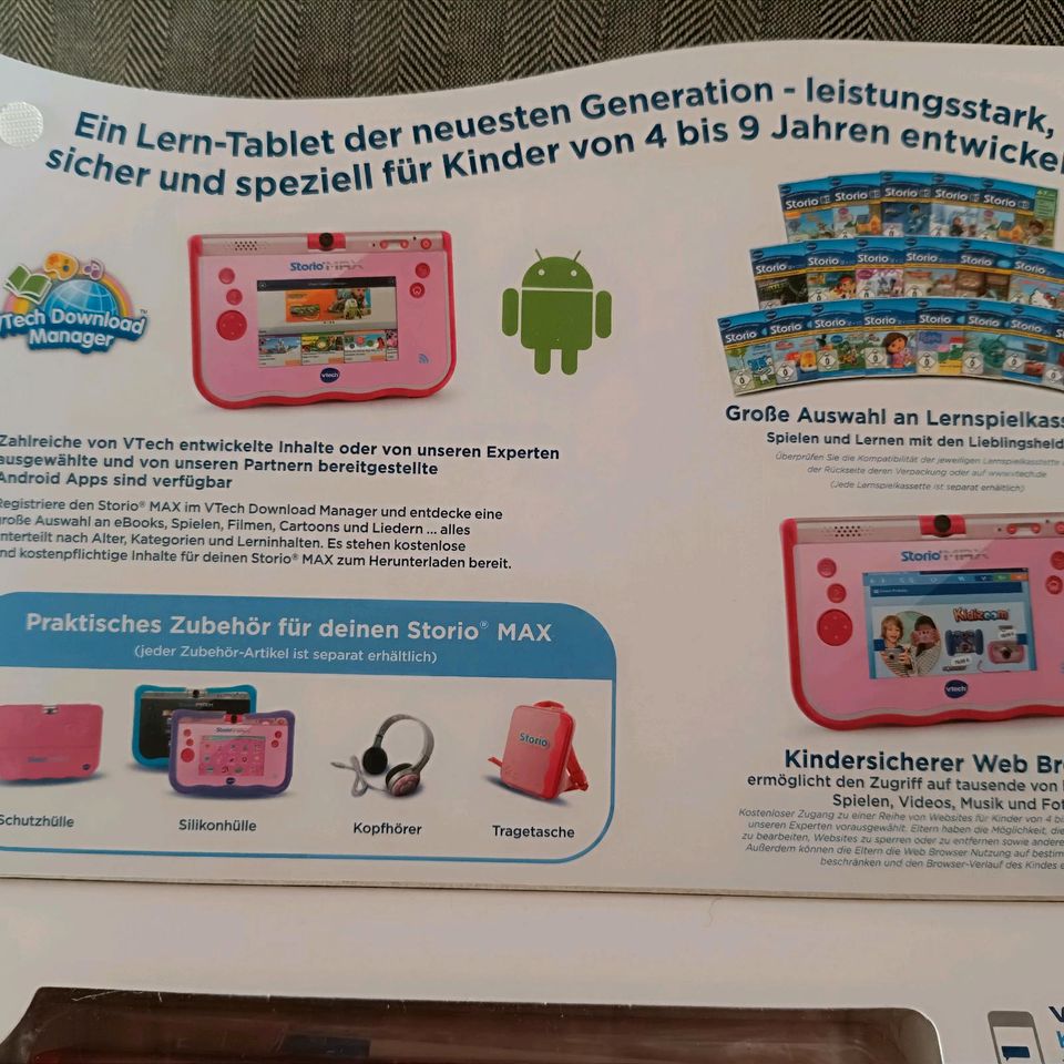 Storio Max 5 Zoll Lerntablet mit Eiskönigin Spiel in Otterstadt