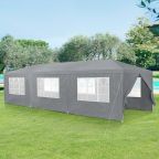 Pavillon 3x9m * Gartenzelt * Partyzelt * Anthrazit * weiss * blau Nordrhein-Westfalen - Spenge Vorschau