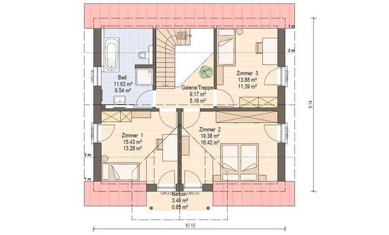 Hochwertiges Traumhaus - schlüsselfertig bauen in Bad Königshofen inkl. Grundstück in Bad Königshofen