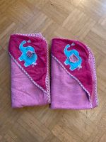 Kaputzentuch/Babyhandtuch / Pink mit Elefanten - topomini Herzogtum Lauenburg - Wentorf Vorschau