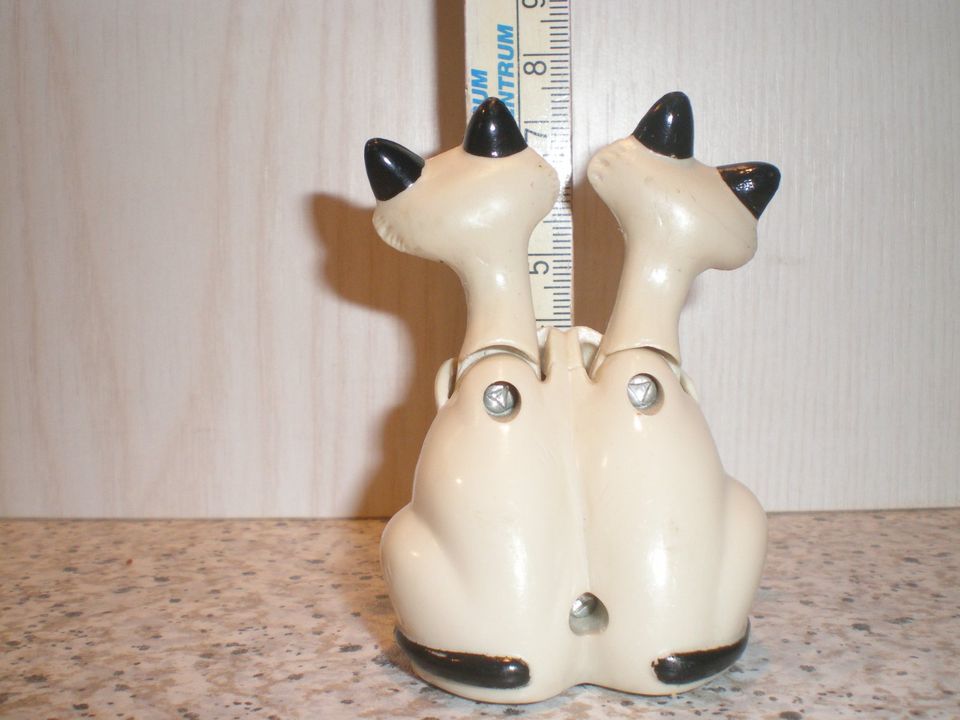 Alte Disney Figur *Katzen-Duo mit beweglichen Köpfen* TOP RARITÄT in Harsewinkel