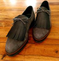 Slipper, Gr. 39, "Maripe", Grau, **Sehr guter Zustand** Nordrhein-Westfalen - Recklinghausen Vorschau