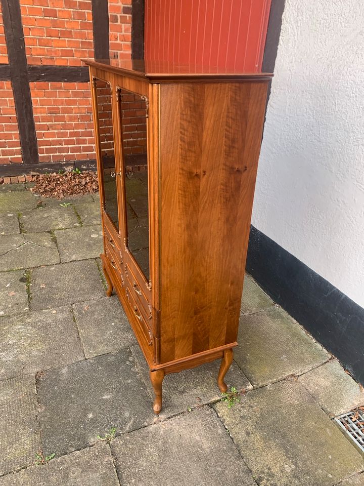 Schrank Vitrine Board Chippendale Zimmer Regal 70er Design Möbel in Hamburg