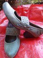 CAPRICE WILDLEDER DAMEN SCHUHE, MARY JANES ART, GRAU, GR. 37/5 Düsseldorf - Heerdt Vorschau
