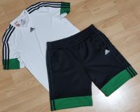 Orig. ADIDAS Trikot grün weiß schwarz Gr 164 / 176 AEROREADY Bayern - Ingolstadt Vorschau