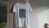 Street One: Wie neues, weißes Shirt mit Print, Gr. 38, Viscose Nordrhein-Westfalen - Brilon Vorschau