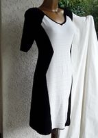 Comma Fein-Strick-Kleid 40 schwarz weiß  top  zustand Baden-Württemberg - Heidelberg Vorschau